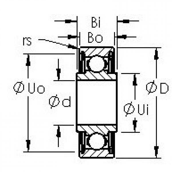 Bearing Original Brand SRW1-5ZZ  AST    #5 image