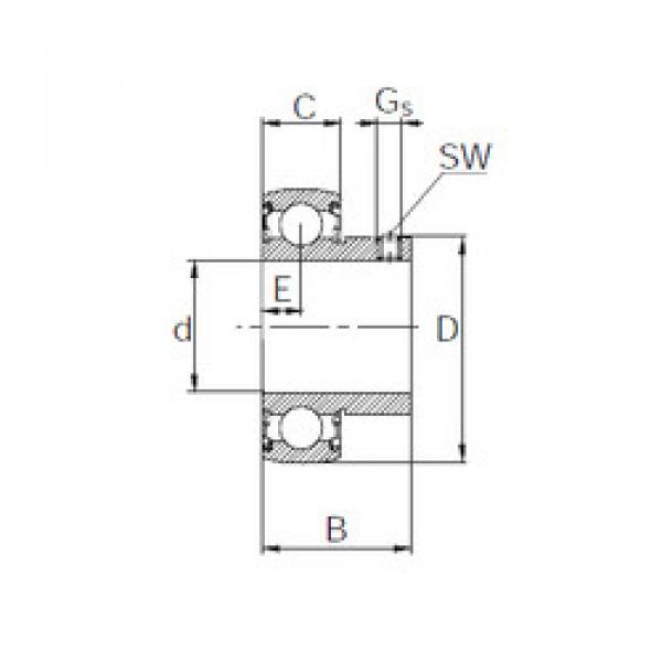 Bearing Original Brand UB204  KBC    #5 image