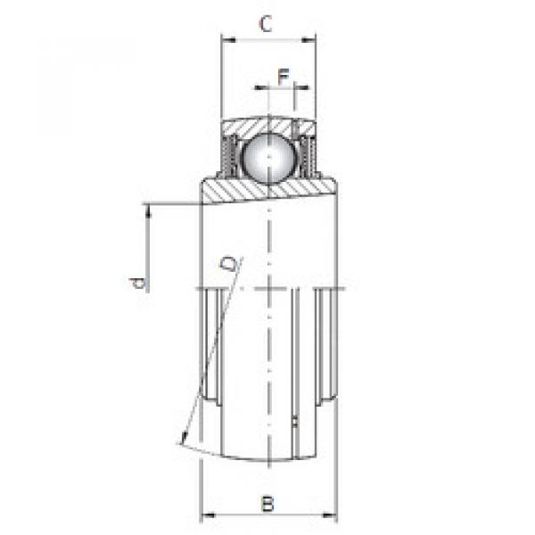 Bearing Original Brand UK205  ISO    #5 image