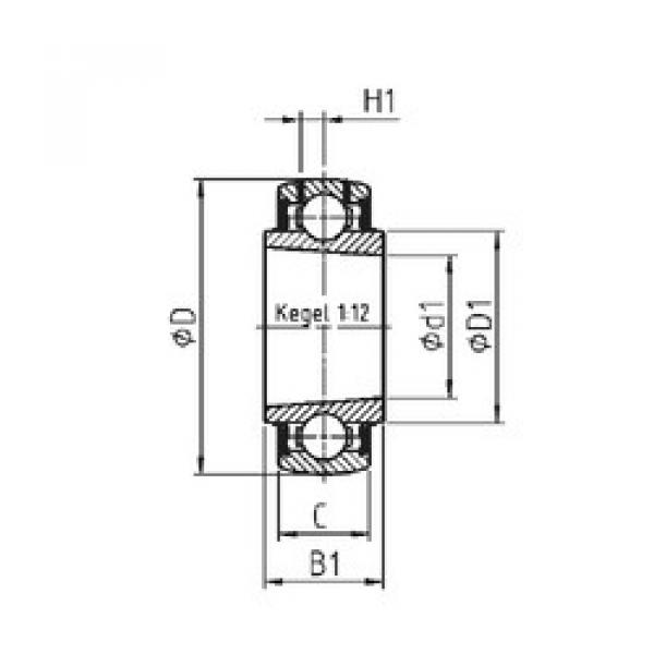 Bearing Original Brand UK206  SNR    #5 image