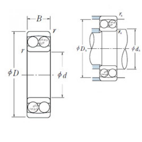 Self-Aligning Ball Bearings 108 NSK #1 image