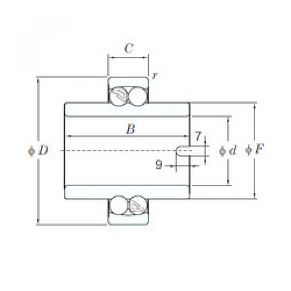 Self-Aligning Ball Bearings 11204 KOYO #1 image