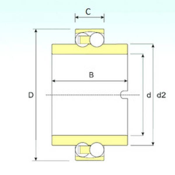 Self-Aligning Ball Bearings 11205 TN9 ISB #1 image