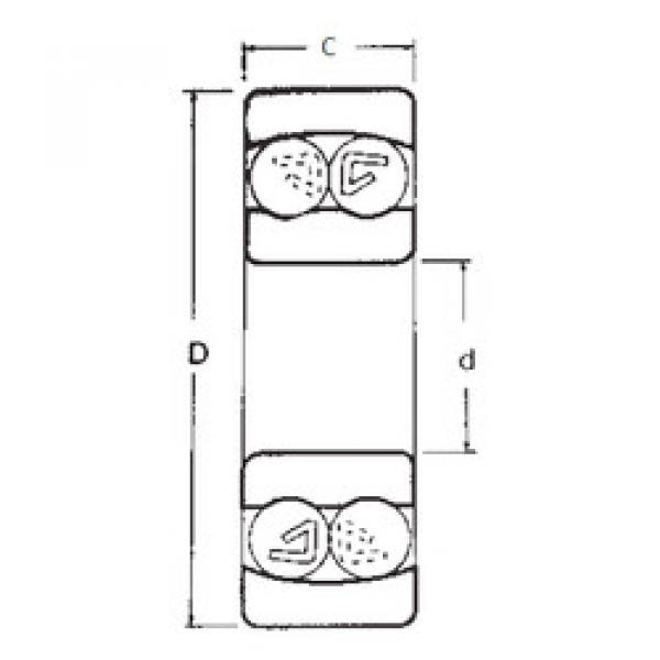 Self-Aligning Ball Bearings 1207 FBJ #1 image