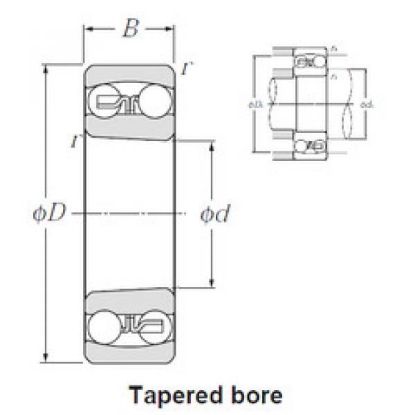 Self-Aligning Ball Bearings 1205SK NTN #1 image