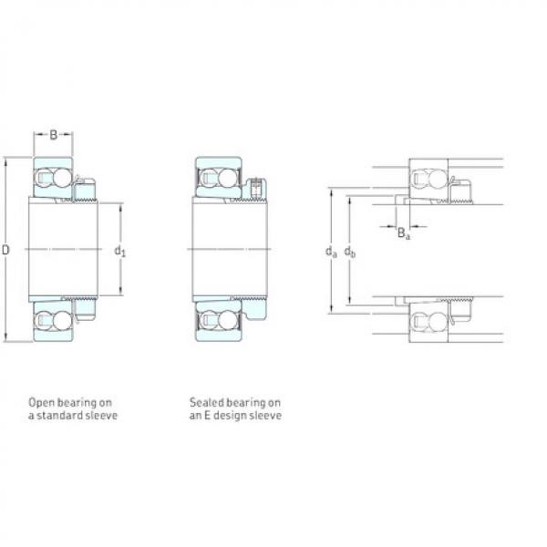 Self-Aligning Ball Bearings 1317K+H317 SKF #1 image