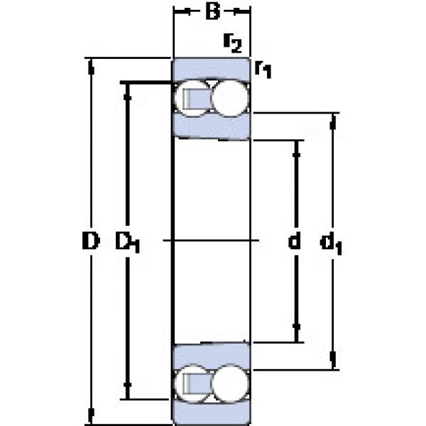 Self-Aligning Ball Bearings 1216 K SKF #1 image