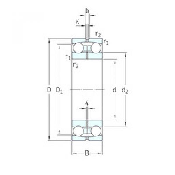 Self-Aligning Ball Bearings 13948 SKF #1 image