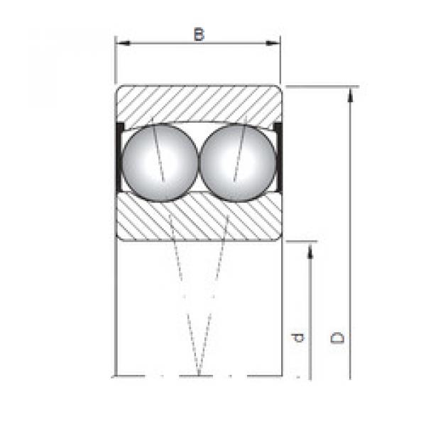 Self-Aligning Ball Bearings 2200-2RS ISO #1 image