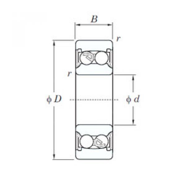 Self-Aligning Ball Bearings 2203-2RS KOYO #1 image