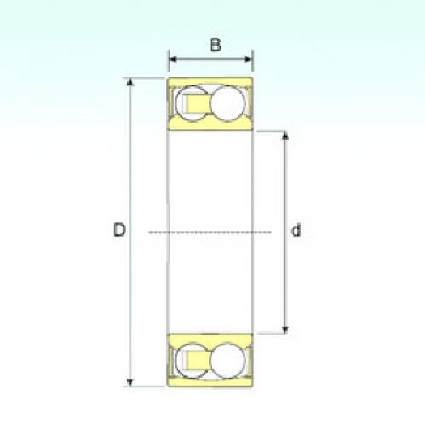 Self-Aligning Ball Bearings 2201-2RSTN9 ISB #1 image