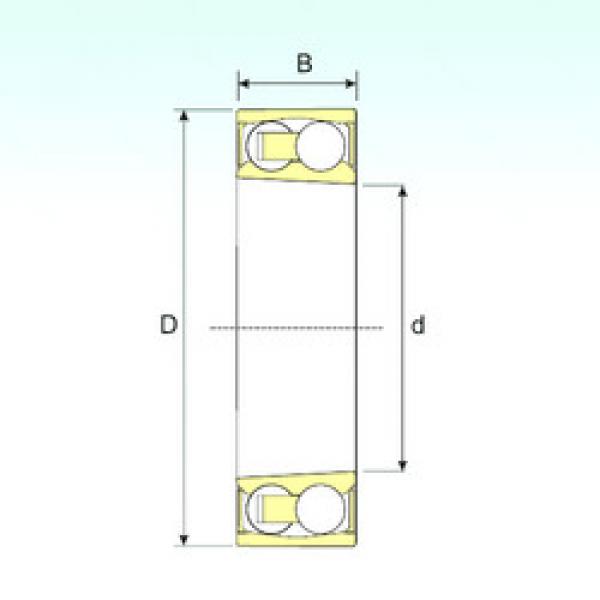 Self-Aligning Ball Bearings 2209-2RSKTN9 ISB #1 image