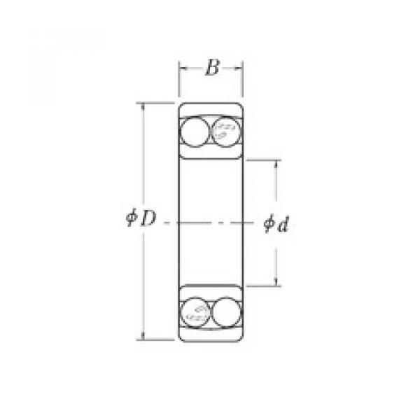 Self-Aligning Ball Bearings NLJ2 RHP #1 image