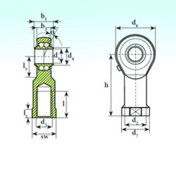 Self-Aligning Ball Bearings TSF 16 BB ISB #1 image