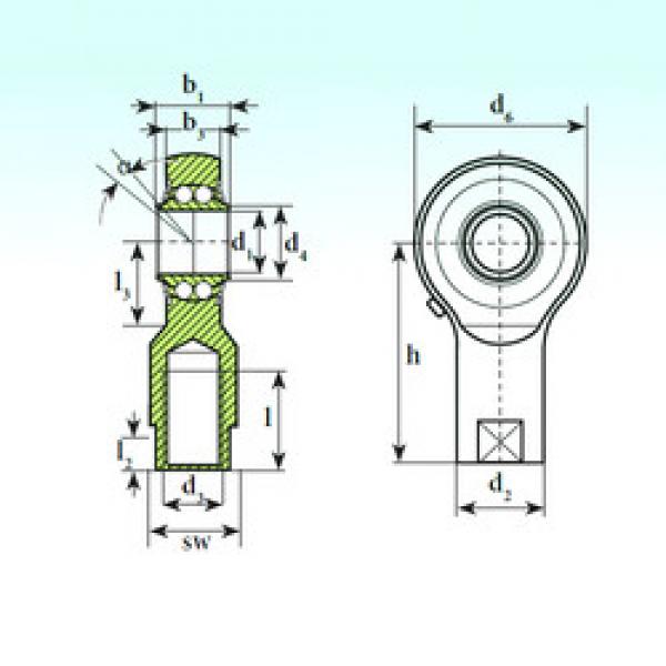 Self-Aligning Ball Bearings TSF 10 BB-E ISB #1 image