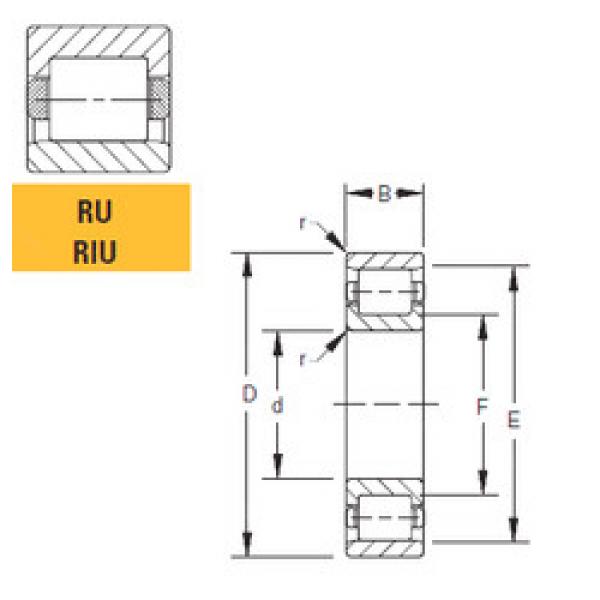 Cylindrical Roller Bearings 100RU33 Timken #1 image