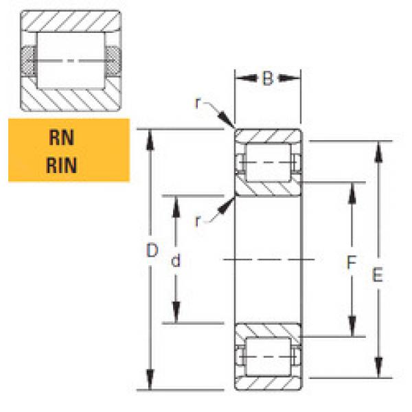 Cylindrical Roller Bearings 110RN02 Timken #1 image