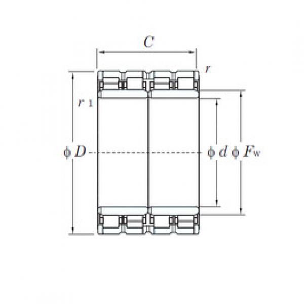 Cylindrical Roller Bearings 106FC78570 KOYO #1 image