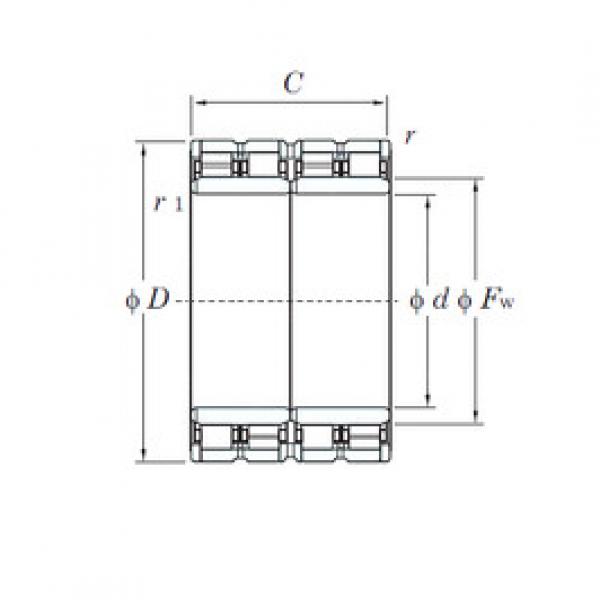 Cylindrical Roller Bearings 104FC74535 KOYO #1 image