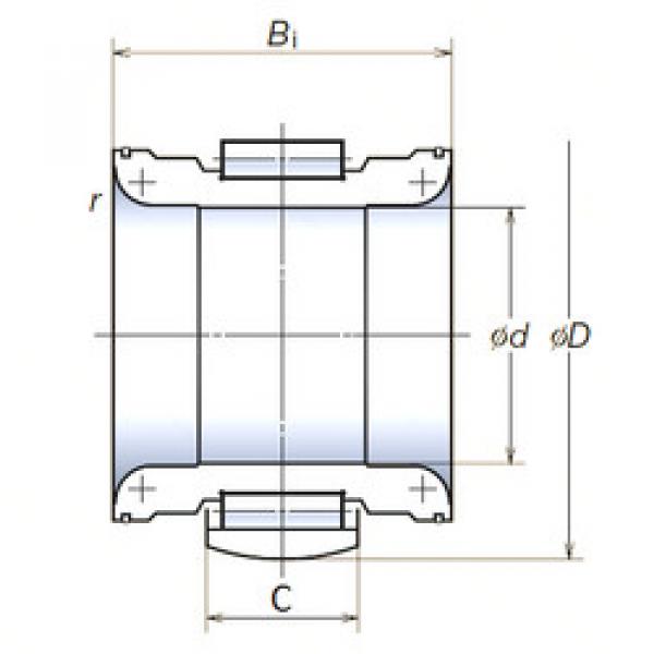 Cylindrical Roller Bearings 110RNPH1801 NSK #1 image