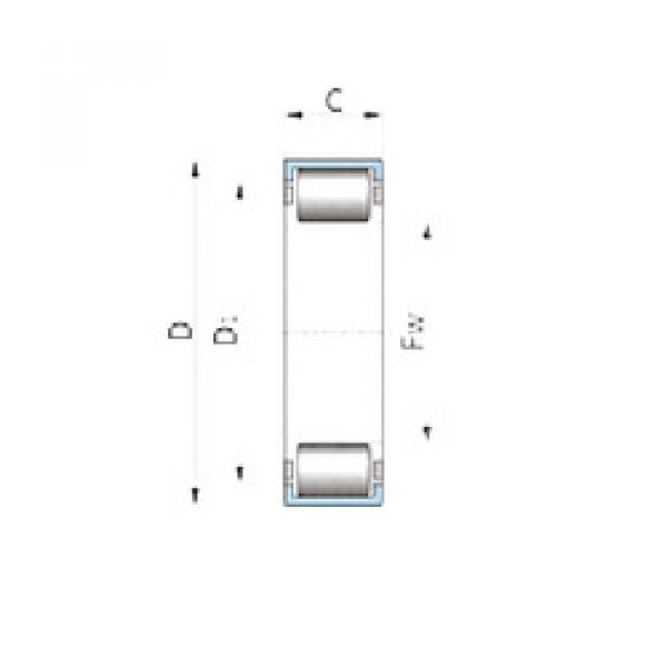 needle roller thrust bearing catalog DB600-240 TORRINGTON #1 image