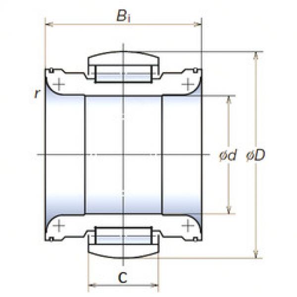 Cylindrical Roller Bearings 130RNP2101 NSK #1 image