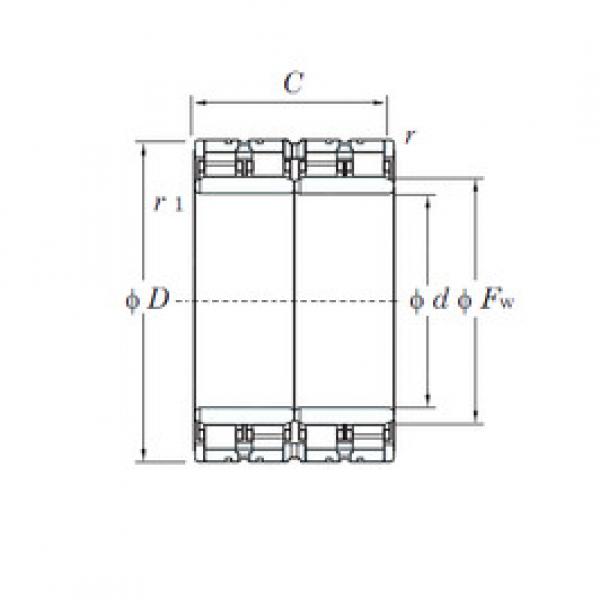 Cylindrical Roller Bearings 180FC123870A KOYO #1 image