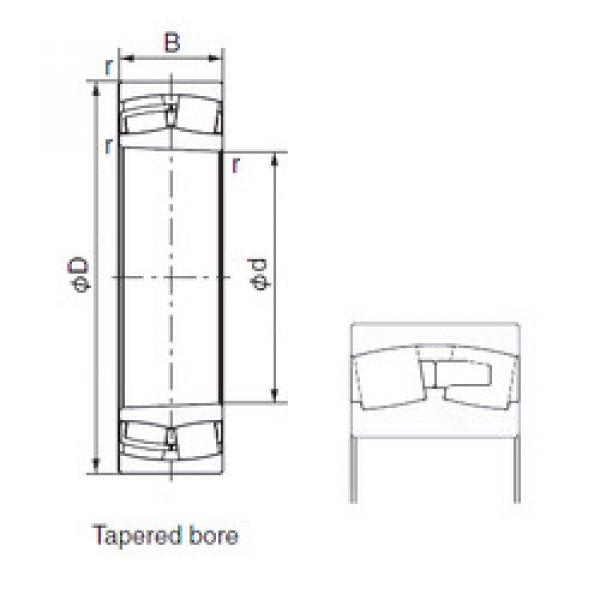 Cylindrical Roller Bearings 22207AEXK NACHI #1 image