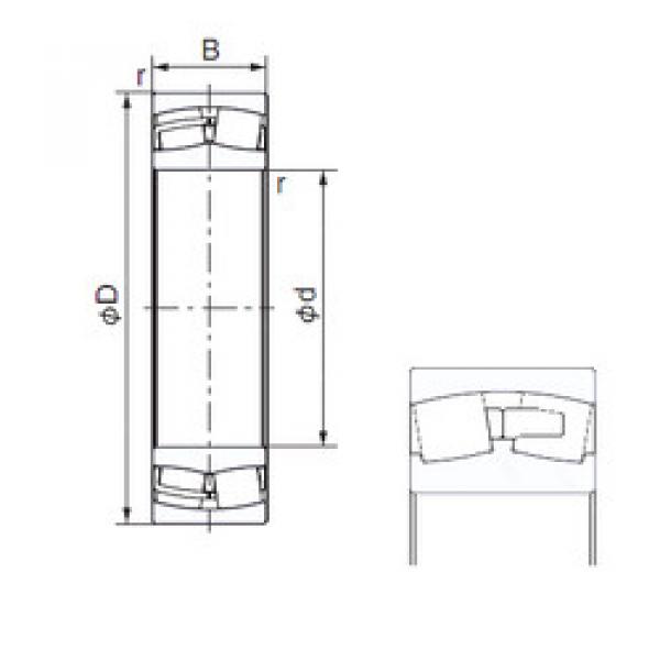 Cylindrical Roller Bearings 21306AX NACHI #1 image