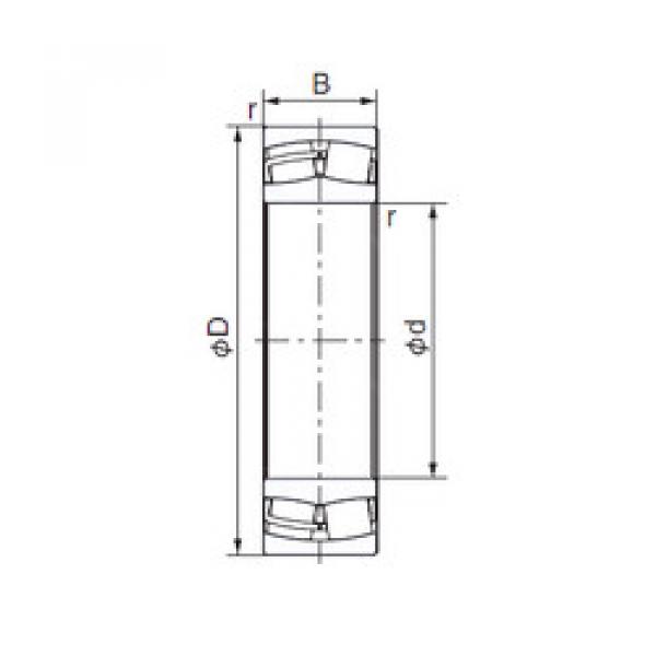 Cylindrical Roller Bearings 21305E NACHI #1 image