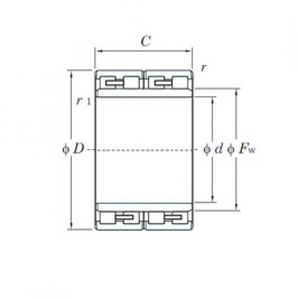 Cylindrical Roller Bearings 30FC22150A KOYO #1 image