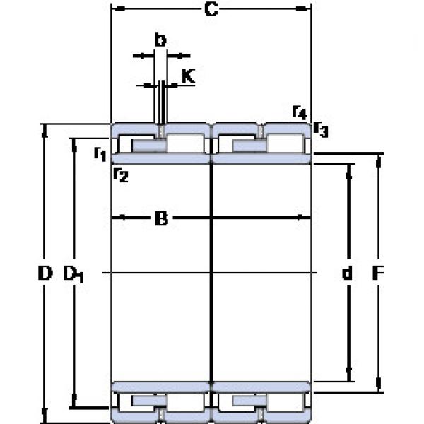 Cylindrical Roller Bearings 239509 FA SKF #1 image