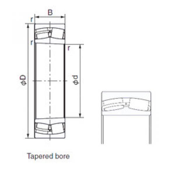 Cylindrical Roller Bearings 24026AXK30 NACHI #1 image