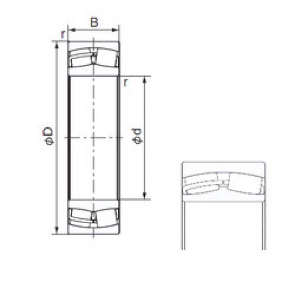 Cylindrical Roller Bearings 24024AX NACHI #1 image