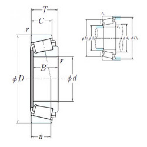 Cylindrical Roller Bearings 29875/29819 NSK #1 image