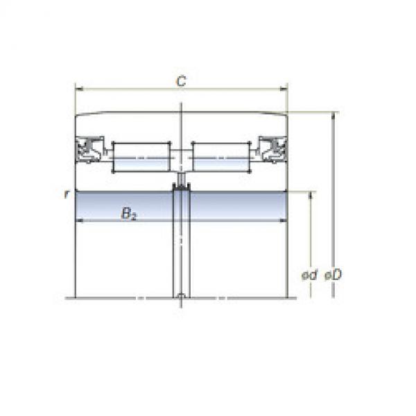 Cylindrical Roller Bearings 2J100-2 NSK #1 image