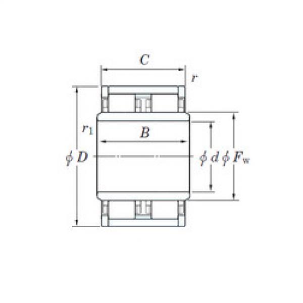 Cylindrical Roller Bearings 2UJ95 KOYO #1 image