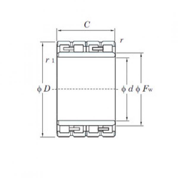 Cylindrical Roller Bearings 312943/1YD KOYO #1 image