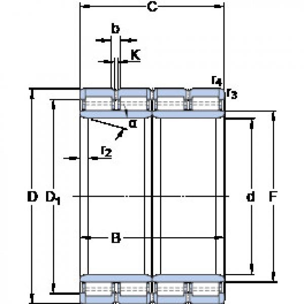 Cylindrical Roller Bearings 313038 A SKF #1 image