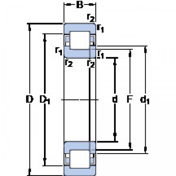 Cylindrical Roller Bearings Distributior NUP 248 MA SKF #1 image