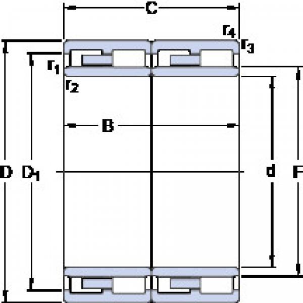 Cylindrical Roller Bearings 319254/VJ202 SKF #1 image