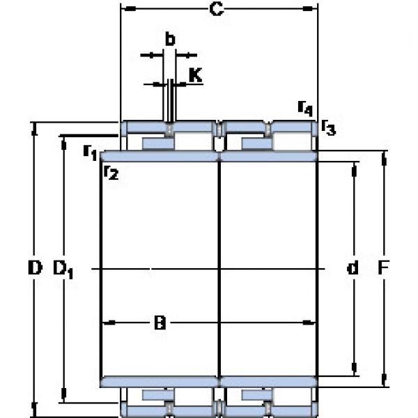 Cylindrical Roller Bearings 319040 A SKF #1 image