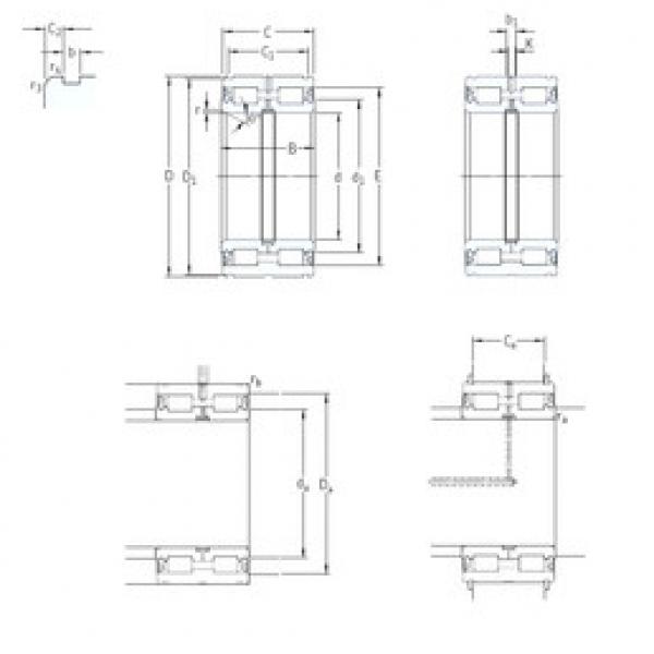 Cylindrical Roller Bearings Distributior NNF5018ADA-2LSV SKF #1 image