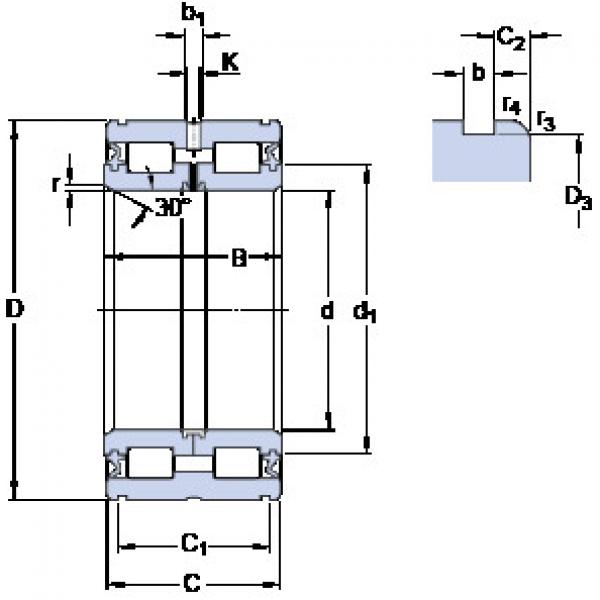 Cylindrical Bearing NNF 5011 ADB-2LSV SKF #1 image