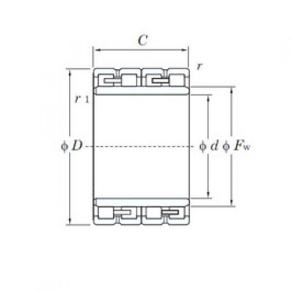 Cylindrical Roller Bearings 44FC30150W KOYO #1 image