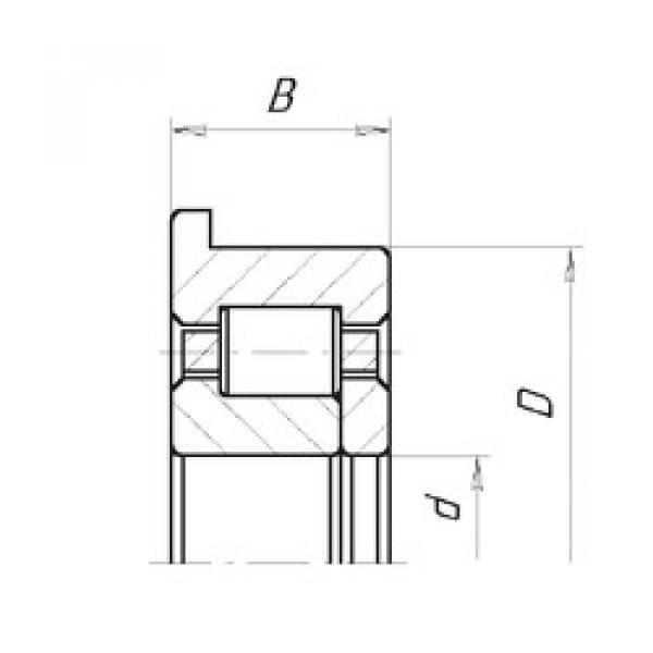 Cylindrical Roller Bearings F19018 Fersa #1 image