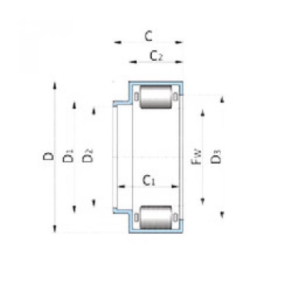 Cylindrical Roller Bearings F-89754.2 INA #1 image