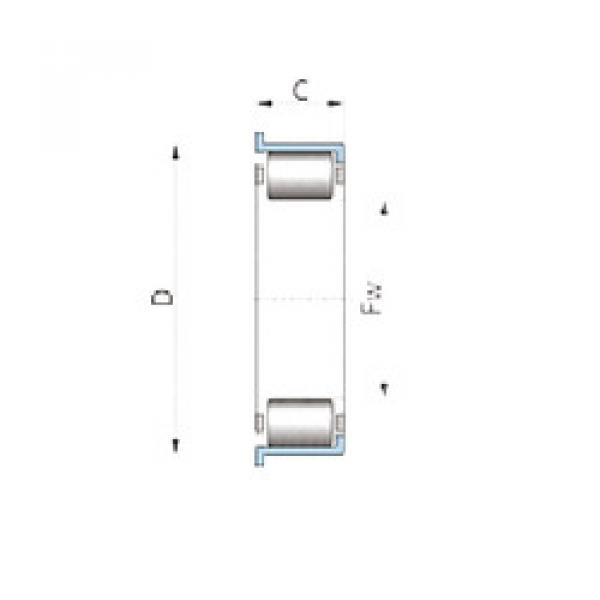 Cylindrical Roller Bearings F-208962.01 INA #1 image