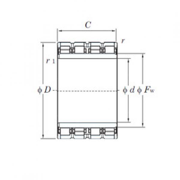 Cylindrical Roller Bearings 92FC65470W KOYO #1 image