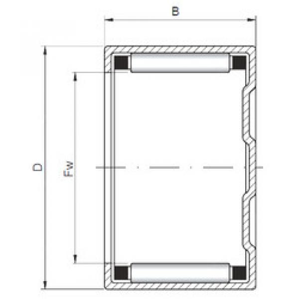 Cylindrical Roller Bearings BK0508 CX #1 image